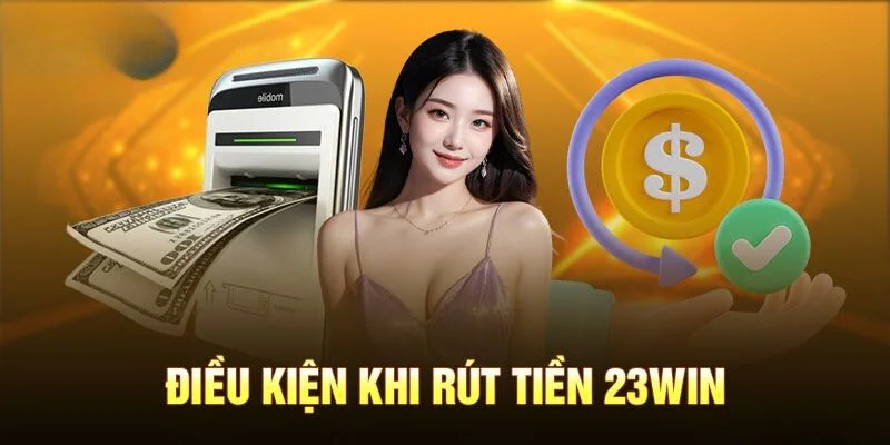 Điều kiện rút tiền 23win là gì?